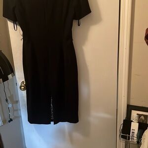 White House Black Market Sheath Midi Dress Black Crew Neck. 🌺Holiday Clearance 🌺